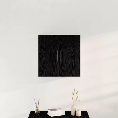 Fali Szekrény Musta tammi 60 x 31 x 60 cm Faanyag