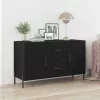 Széf fiókkal Musta tammi 100 x 36 x 60 cm Faanyag