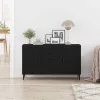 Széf fiókkal Musta tammi 100 x 36 x 60 cm Faanyag