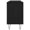 TV szekrény Musta tammi 150 x 30 x 50 cm Faanyag