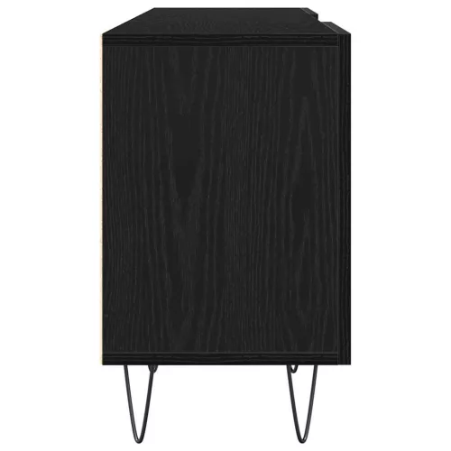 TV szekrény Musta tammi 150 x 30 x 50 cm Faanyag