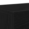 TV szekrény Musta tammi 150 x 30 x 50 cm Faanyag