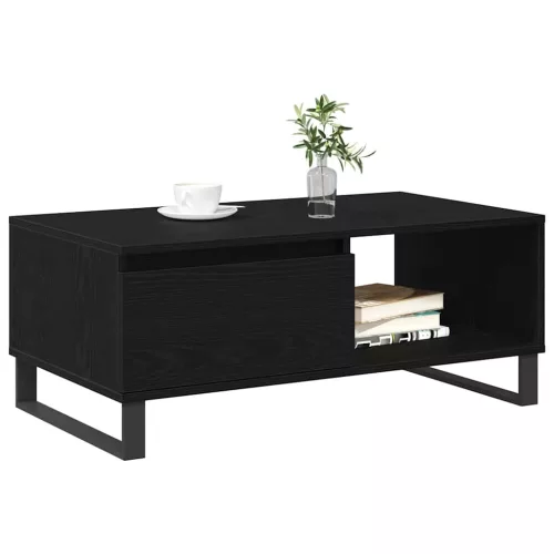 Dohányzóasztal Musta tammi 90 x 50 x 36.5 cm Faanyag