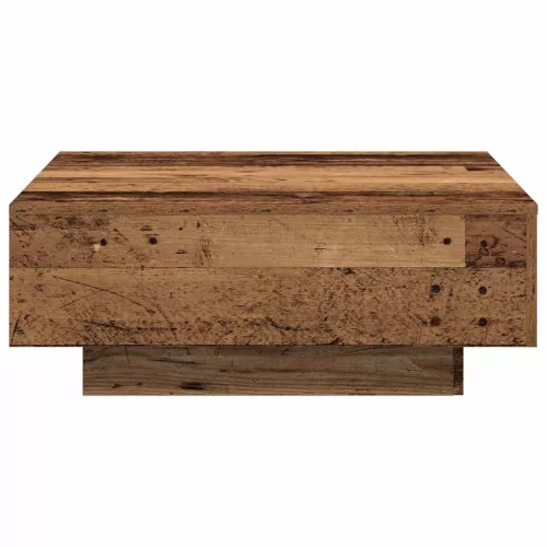 Dohányzóasztal Régi fa 80 x 80 x 31 cm Faanyag
