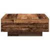Dohányzóasztal Régi fa 80 x 80 x 31 cm Faanyag