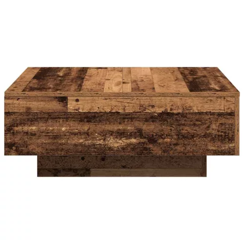 Dohányzóasztal Régi fa 80 x 80 x 31 cm Faanyag