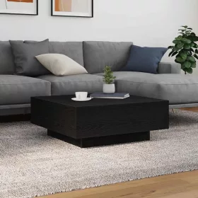 Dohányzóasztal Musta tammi 80 x 80 x 31 cm Faanyag