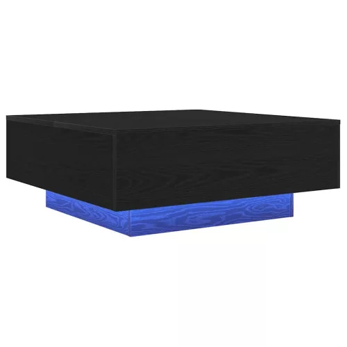 Dohányzóasztal Musta tammi 80 x 80 x 31 cm Faanyag
