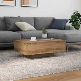 Dohányzóasztal kézműves tölgy 85 x 55 x 31 cm Faanyag