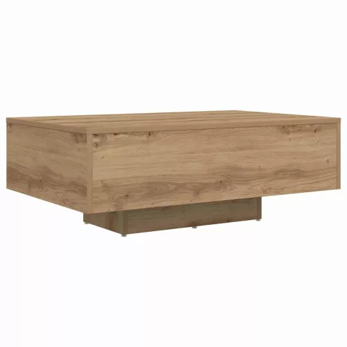 Dohányzóasztal kézműves tölgy 85 x 55 x 31 cm Faanyag