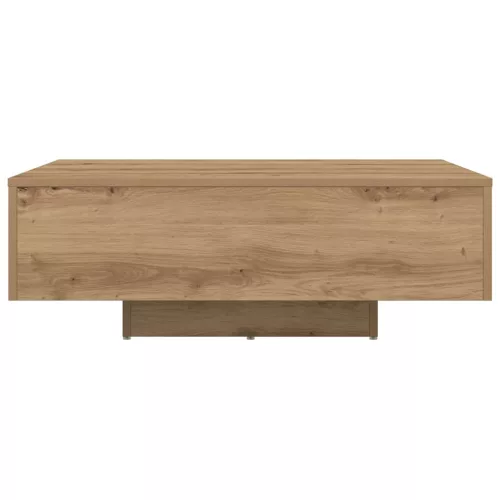 Dohányzóasztal kézműves tölgy 85 x 55 x 31 cm Faanyag