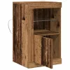 Oldalsó szekrény 2 pcs Régi fa 41 x 37 x 67 cm Faanyag