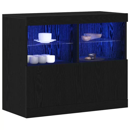 Széf Fekete 81 x 37 x 67 cm Faanyag