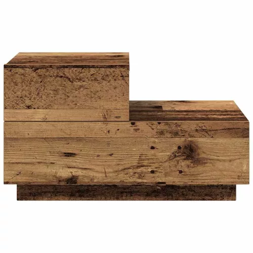Éjjeli Szekrény fiókkal Öreg fa 70 x 36 x 40.5 cm Faanyag
