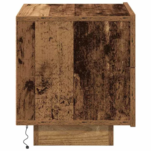 Éjjeli Szekrény fiókkal Öreg fa 70 x 36 x 40.5 cm Faanyag