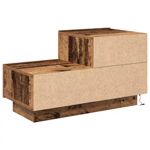 Éjjeli Szekrény fiókkal Öreg fa 70 x 36 x 40.5 cm Faanyag