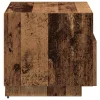 Éjjeli szekrény fiókkal 2 pcs Régi fa 40 x 39 x 37 cm Faanyag