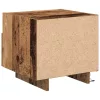 Éjjeli szekrény fiókkal 2 pcs Régi fa 40 x 39 x 37 cm Faanyag