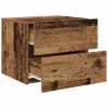 Fali éjjeli szekrény 2 pcs Régi fa 50 x 39 x 41 cm Faanyag