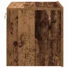 Fali éjjeli szekrény 2 pcs Régi fa 50 x 39 x 41 cm Faanyag