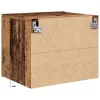 Fali éjjeli szekrény 2 pcs Régi fa 50 x 39 x 41 cm Faanyag