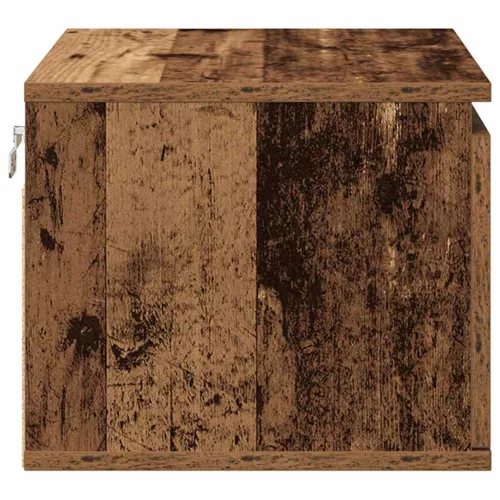 Fali éjjeli szekrény 2 pcs Régi fa 50 x 36 x 30 cm Faanyag