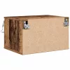 Fali éjjeli szekrény 2 pcs Régi fa 50 x 36 x 30 cm Faanyag