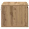 Fali éjjeli szekrény kézműves tölgy 50 x 36 x 30 cm Faanyag