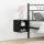 TV szekrény 2 pcs Fekete 30 x 28.5 x 30 cm Faanyag