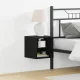 TV szekrény 2 pcs Fekete 30 x 28.5 x 30 cm Faanyag