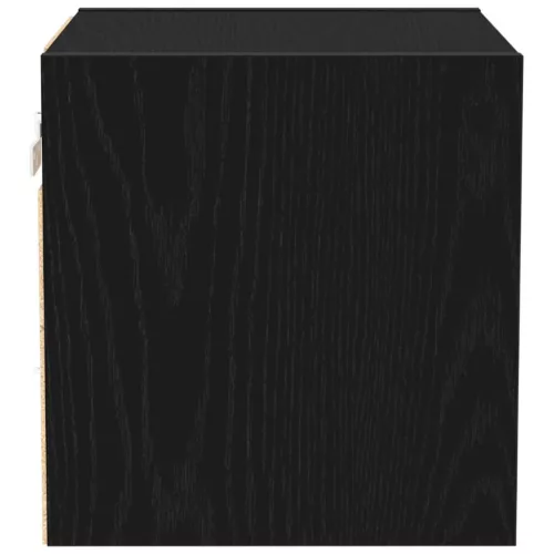 TV szekrény 2 pcs Fekete 30 x 28.5 x 30 cm Faanyag