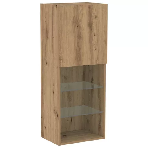 Falsítható TV Szekrény kézműves tölgy 40,5 x 30 x 102 cm