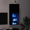 Falsítható TV Szekrény Fekete tölgy 40,5 x 30 x 102 cm Faanyag