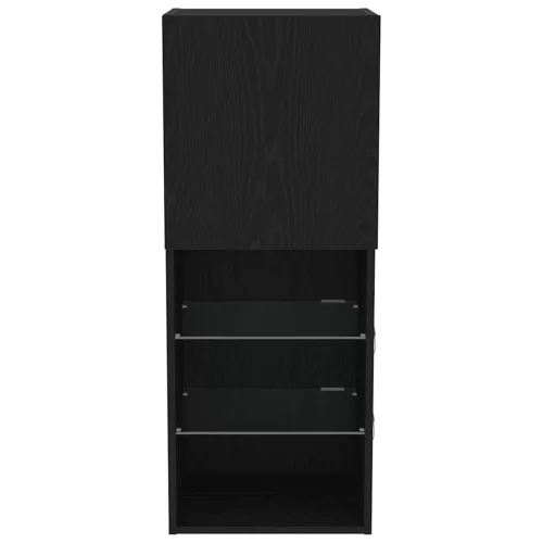 Falsítható TV Szekrény Fekete tölgy 40,5 x 30 x 102 cm Faanyag