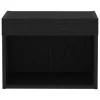 TV szekrény Musta tammi 40 x 30 x 30 cm Faanyag