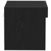 TV szekrény Musta tammi 40 x 30 x 30 cm Faanyag