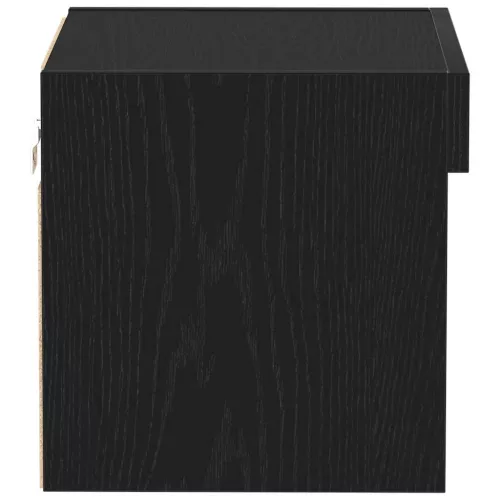TV szekrény Musta tammi 40 x 30 x 30 cm Faanyag