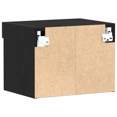 TV szekrény Musta tammi 40 x 30 x 30 cm Faanyag