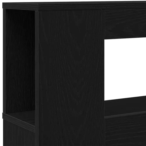 LED ágytámla Musta tammi 120 x 18.5 x 103.5 cm Faanyag