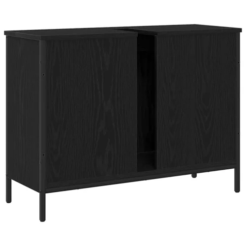 Fürdőszobai mosdószekrény Musta tammi 80 x 30 x 60 cm Faanyag