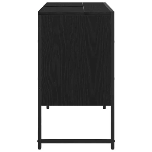 Fürdőszobai mosdószekrény Musta tammi 80 x 30 x 60 cm Faanyag