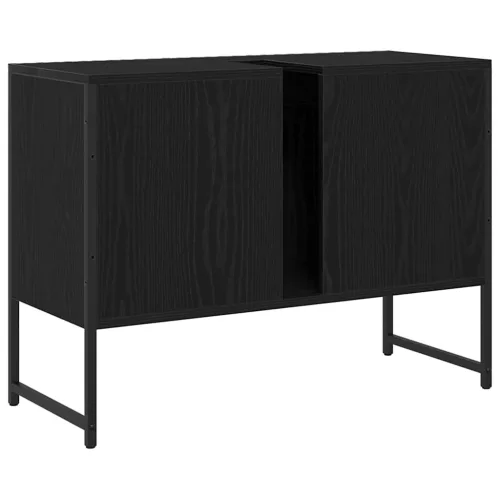 Fürdőszobai mosdószekrény Musta tammi 80 x 30 x 60 cm Faanyag