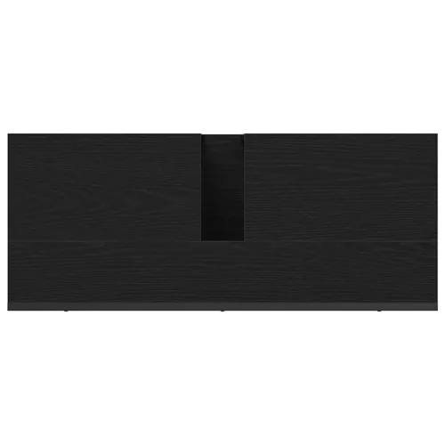 Fürdőszobai mosdószekrény Musta tammi 80 x 30 x 60 cm Faanyag