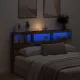 Antik fa áthidalószekrény LED-világítással 180 x 17 x 102 cm