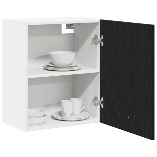 Függő szekrény polcokkal Musta tammi 50 x 31 x 60 cm Faanyag