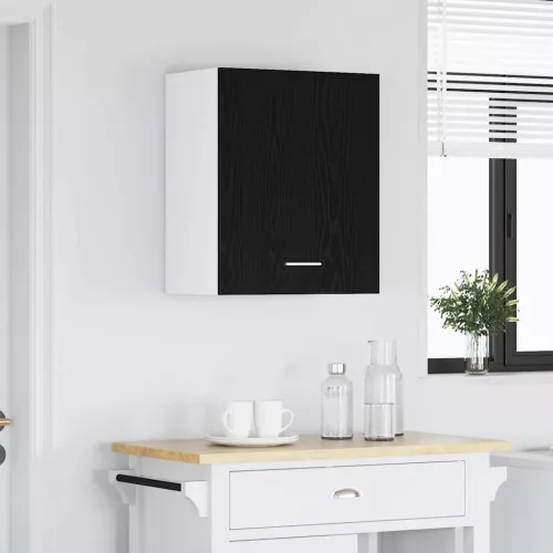 Függő szekrény polcokkal Musta tammi 50 x 31 x 60 cm Faanyag