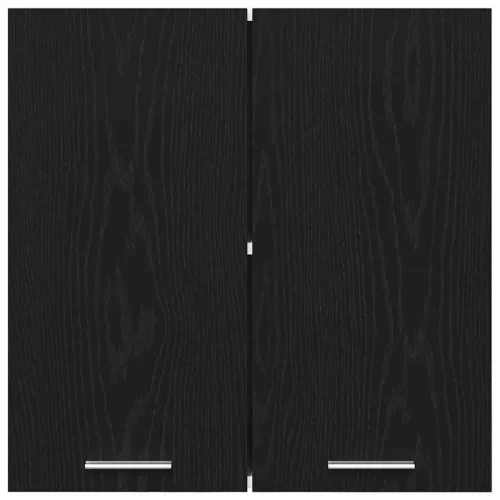 Függő szekrény polcokkal Musta tammi 60 x 31 x 60 cm Faanyag