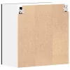 Függő szekrény polcokkal Musta tammi 60 x 31 x 60 cm Faanyag