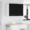 Függő szekrény polcokkal Musta tammi 80 x 31 x 60 cm Faanyag