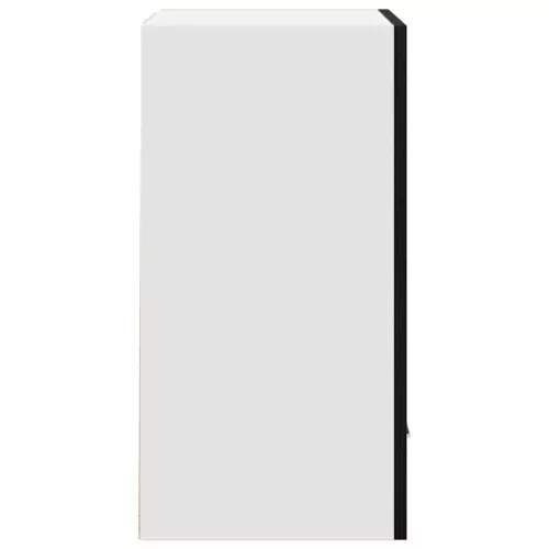 Függő szekrények 2 pcs Musta tammi 100 x 31 x 60 cm Faanyag